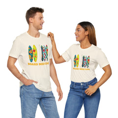 Surfboard Meeting Unisex Tee - Fun Beach Vibe for Summer Gatherings