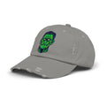 Frankenstein Unisex Distressed Cap