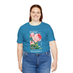 Rose Definition Unisex Tee - Symbol Of Romance, Love, Beauty And Courage