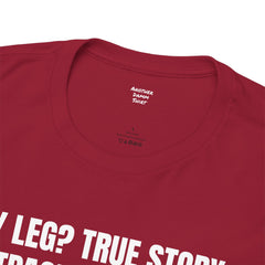 Amputee Exploding JetPack Humor - Unisex Garment-Dyed T-shirt