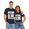 Life Is A Tornado and I am Just A Cow Being Spun Around For Cinematic Value - Unisex Heavy Cotton Tee