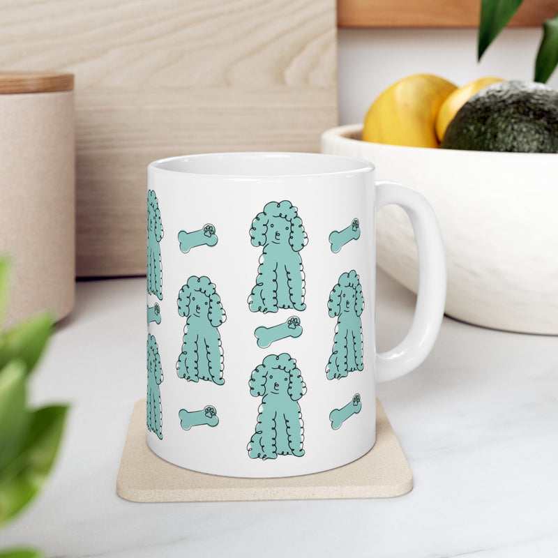 Poodle Ceramic Mug, (11oz, 15oz)