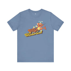 Willy's Wonderland Unisex Tee, Fun Graphic Tee, Casual Shirt, Gift for Fans, Summer Outfit, Movie Inspired Apparel