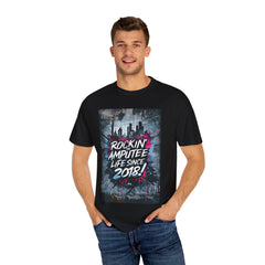 Personalized Rockin' Amputee Life Since 2018 Unisex T-Shirt - Bold Graphic, Casual Comfort