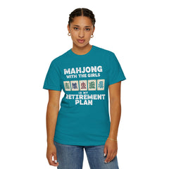 Mahjong Retirement Plan Unisex T-Shirt - Fun Gift for Friends