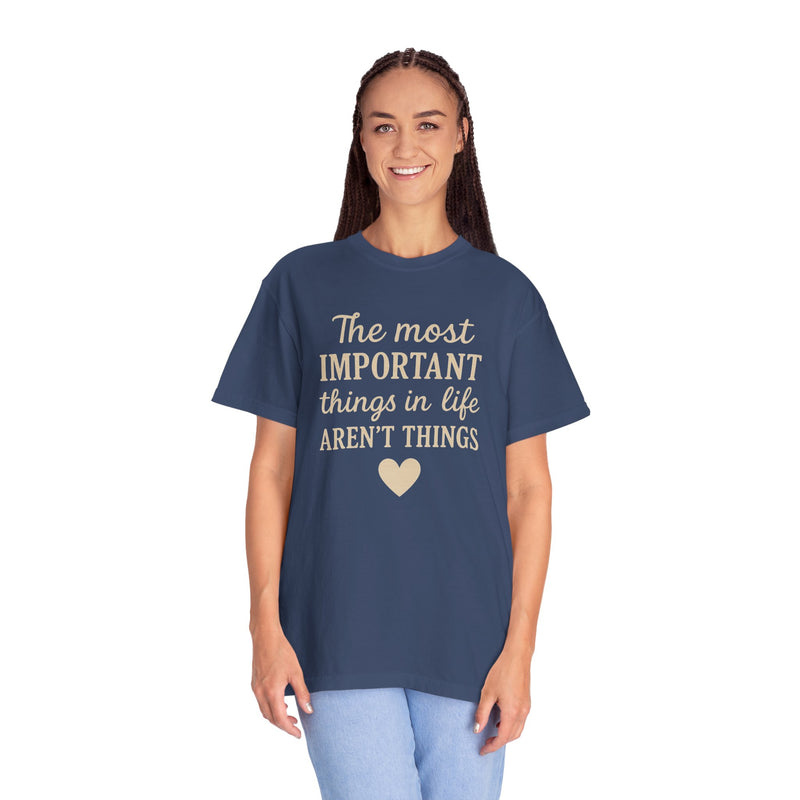 Meaningful Life Quote Unisex T-Shirt - Comfortable Casual Wear
