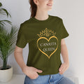 Canasta Queen Heart - Graphic Unisex Tee