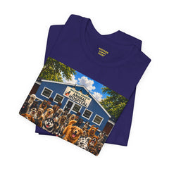Who Let the Dogs Out? Baldwin Harbor Animal Hospital Graphic Dog Rescue T‑Shirt