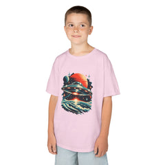 Kids UFO Spaceship Outer Space T-Shirt
