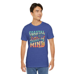 Coastal State of Mind Tee — Retro Beach Graphic T-Shirt