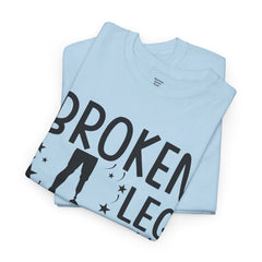 Amputee Humor Broken Leg Story $10  - Unisex Heavy Cotton Tee
