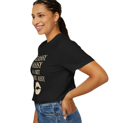 Classy Sassy T-shirt, Unisex Casual Top, Statement Tee, Gift for Her, Fashion Apparel, Birthday Humor Shirt