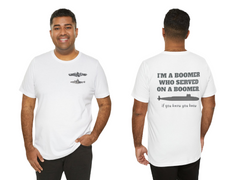 Poseidon Boomer Unisex Jersey Short Sleeve Tee - I'm a Boomer Who Served on a Boomer Design