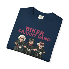 Biker Granny Gang T-shirt, Unisex Tee for Motorcycle Lovers, Fun Gift for Bikers, Unique Graphic Shirt, Perfect for Rides or Casual Wear