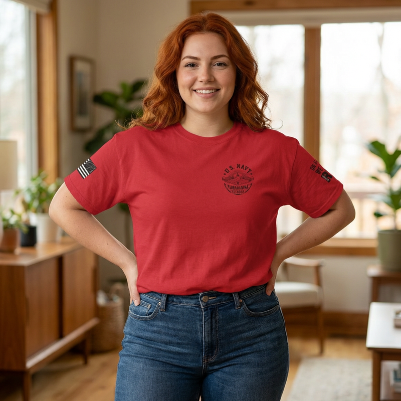 R.E.D. American Flag Submariner T-Shirt — 