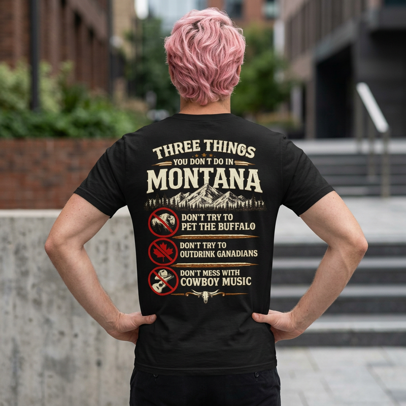 Montana Graphic T-Shirt — 