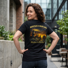 Montauk to Maryland Lighthouse Series T-Shirt — 'Guardians of the Mid-Atlantic' Scenic Tee