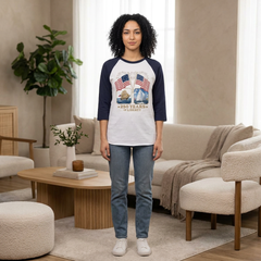 250 Years of Liberty 1776 Brig and 2026 Flying Scot Racer Raglan Shirt