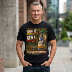 Retro Garment Dyed  'Boomers and Gen X Hose Water' T-Shirt