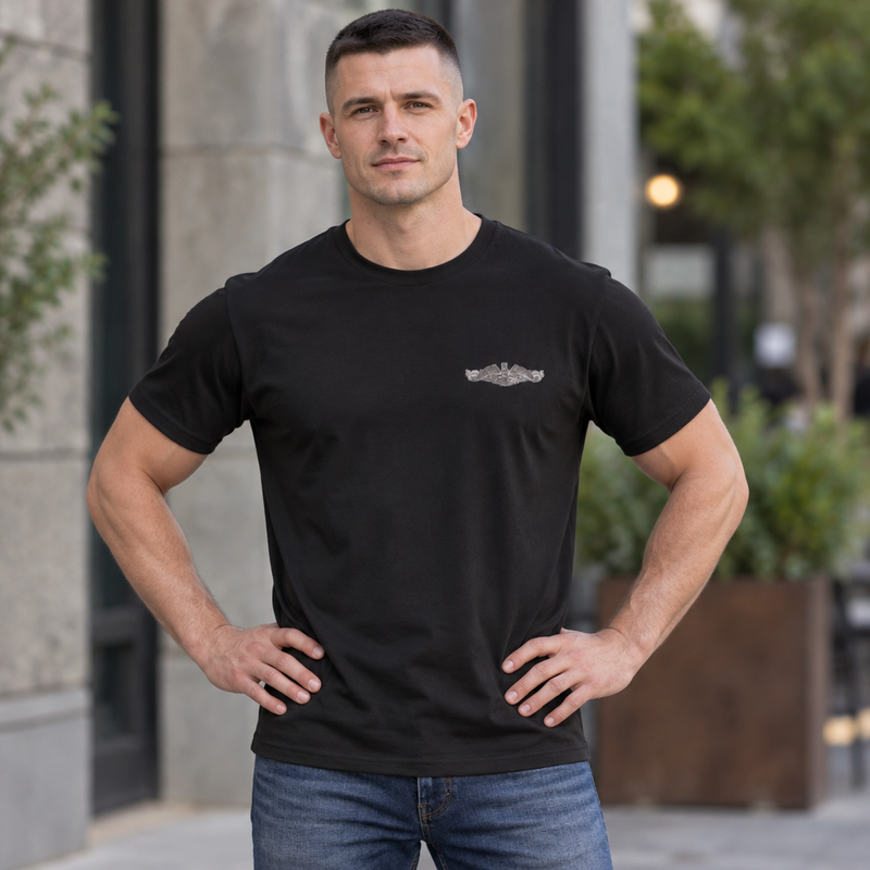 United States Cold War Submarine Deterrent Patrols Graphic T-Shirt