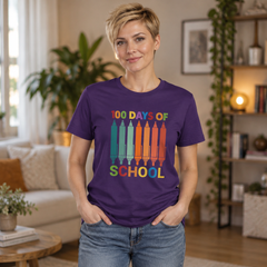 100 Days of School Pencil Tee