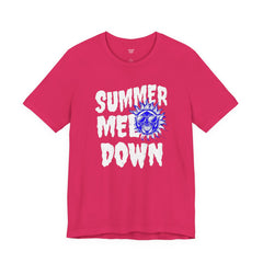 Summer Meltdown Graphic Tee — "Summer Melt Down" Sun Design
