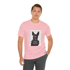 K9 Mugshot Personalized with your Dog T-Shirt