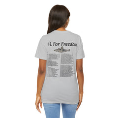 41 For Freedom FBM Fleet Ballistic Missile Submarine Unisex Jersey Short Sleeve Tee