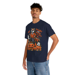 Freaky And Feral Halloween Raccoon! Graphic Unisex Heavy Cotton Tee
