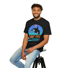 Save The Sea Pandas Comfort Colors Unisex Garment-Dyed T-shirt
