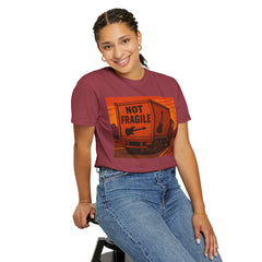 Not Fragile Unisex Garment-Dyed T-Shirt -BTO Inspired Vintage Guitar Graphic Tee