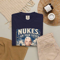 Nukes I Am Your Father Vintage United States Navy Nuclear Power Submarine Graphic T-Shirt