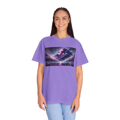 Prince Inspired Purple Rain Mural Graphic - Unisex Comfort Colors Shirt