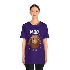 Funny Thanksgiving Turkey Moo T‑Shirt - Unisex Tee