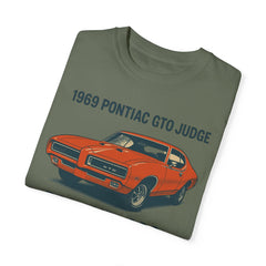 Retro Pontiac 1969 GTO Judge - Unisex Comfort Colors Garment Dyed T-Shirt