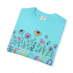 Floral Teacher Appreciation T-Shirt - Comfort Colors Soft