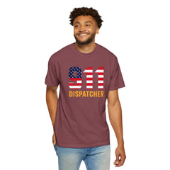Vintage 911 Dispatcher Garment Dyed T-Shirt
