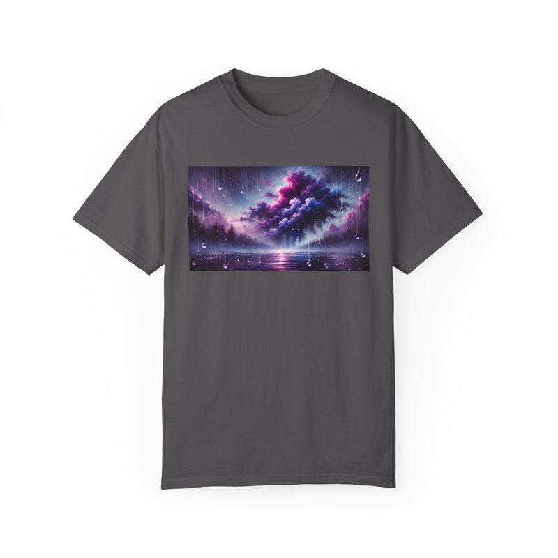 Prince Inspired Purple Rain Mural Graphic - Unisex Comfort Colors Shirt