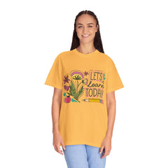 Floral Teacher T-Shirt - Comfort Colors Soft