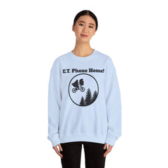 E.T.  The Movie - Unisex Heavy Blend Crewneck Sweatshirt | Alien Lover | E.T. Movie | Gift For Him | Gift For Her | Fan Gift