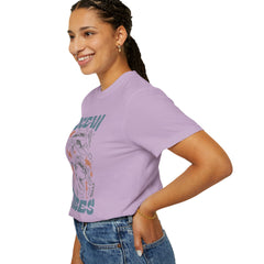 Whales and Dolphins, Ocean Vibes -  Graphic Unisex Garment-Dyed T-shirt