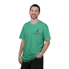 Front Logo Back Graphic Baldwin Harbor Animal Hospital "Who Let the Dogs Out?" Graphic Tee
