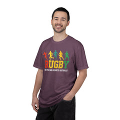 Rugby Players Rainbow Graphic T-Shirt
