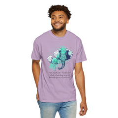 Elephants Graphic  Garment-Dyed T-shirt