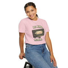 Be Kind Rewind Cassette T-Shirt — Retro 80s Vintage Tape Tee
