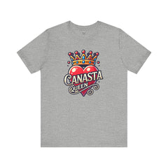 Canasta Queen Crown and Heart - Graphic Unisex Tee