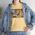 Amputee Funny Time Travel Excuse  - Unisex Heavy Cotton Tee