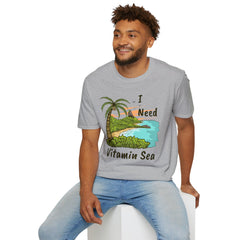 I NEED Vitamin Sea Unisex Softstyle T-Shirt