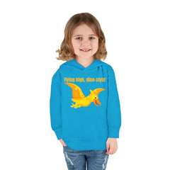 Flying high, dino-style! - Toddler Pullover Fleece Hoodie