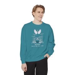 RUSH Neil Peart Unisex Garment-Dyed Sweatshirt